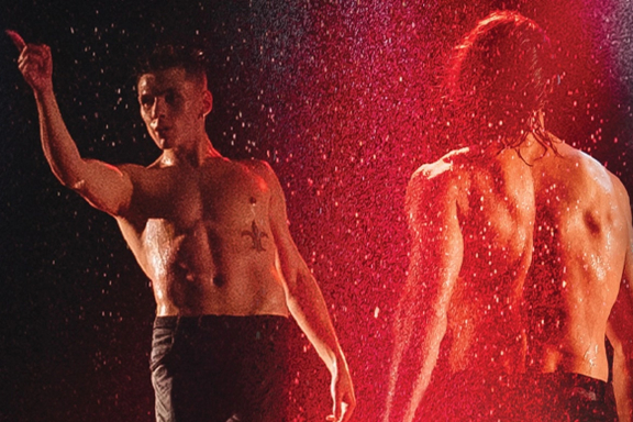 Санкт-Петербургский театр танца "Шторм" Шоу под дождем "Признание в любви"